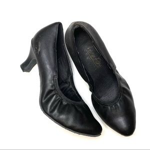 Very Fine Dance Shoes Black Leather